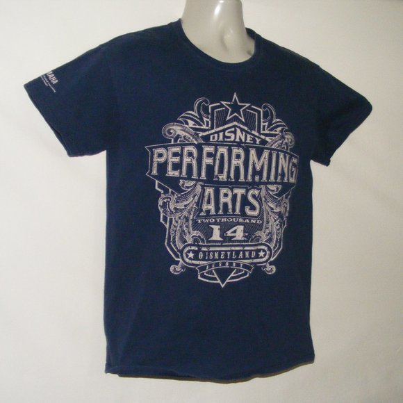 DISNEYLAND ACTORS/Performing Arts Tshirt, M, Navy Blue, SS, 2014 Event - Picture 3 of 9